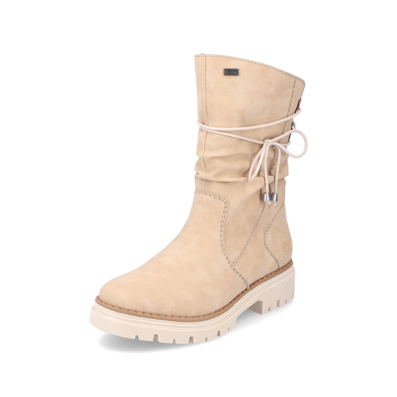 Rieker Artikelnummer Z8550-60 Rieker Damen Kurzstiefel Braunbeige