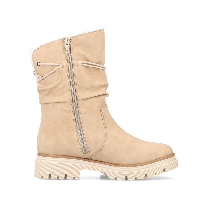 Rieker Artikelnummer Z8550-60 Rieker Damen Kurzstiefel Braunbeige