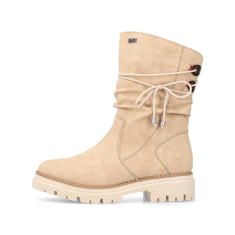 Rieker Artikelnummer Z8550-60 Rieker Damen Kurzstiefel braunbeige