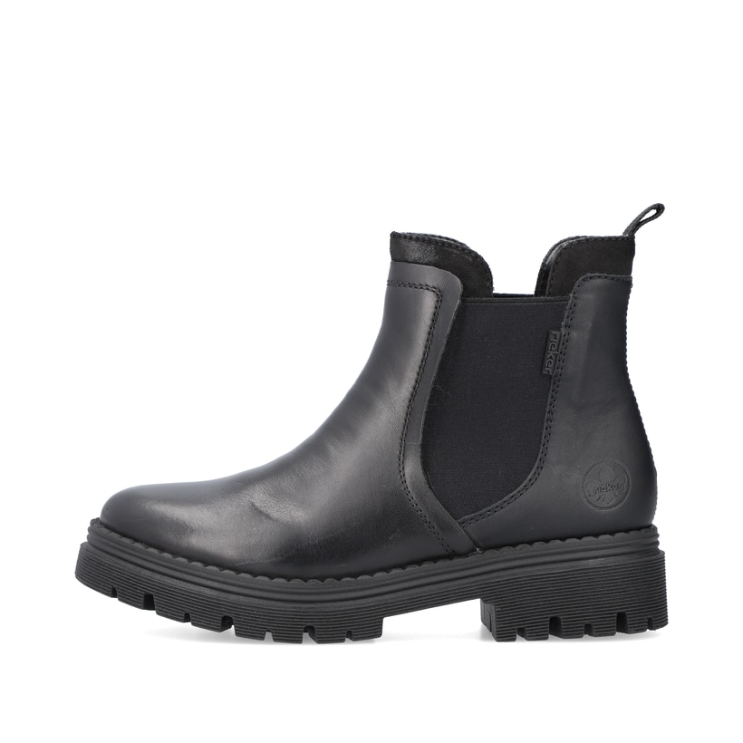 Rieker Artikelnummer Z8584-00 Rieker Damen Chelsea Boots glanzschwarz