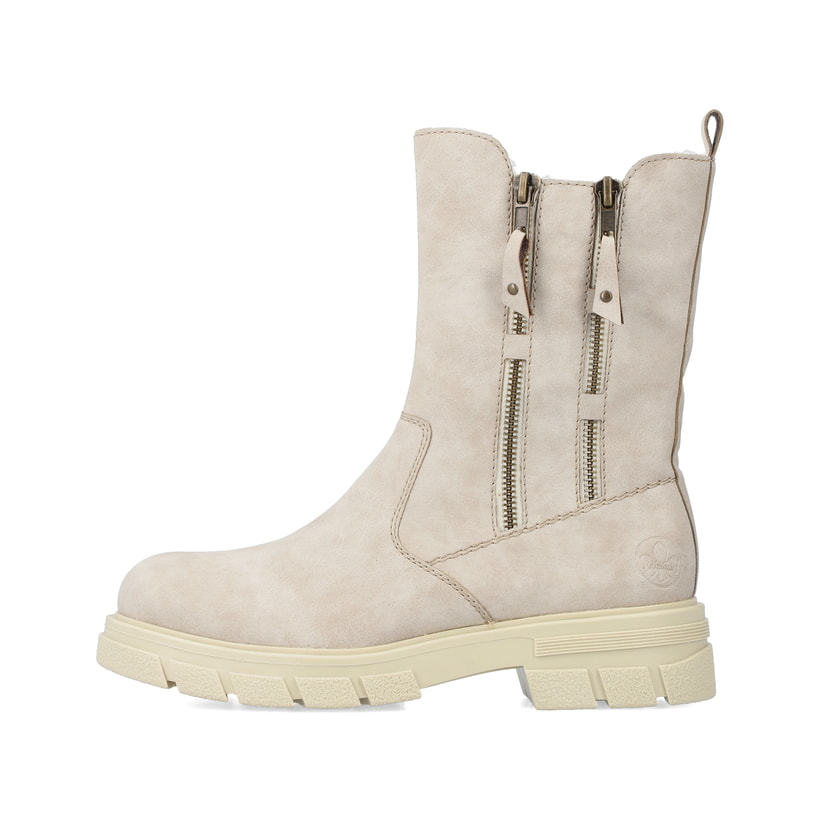 Rieker Artikelnummer Z9160-60 Rieker Damen Biker Boots hellbeige