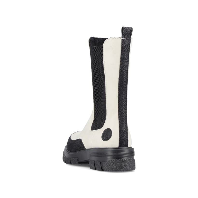 Rieker Artikelnummer Z9170-60 Rieker Damen Chelsea Boots Cremeweiß