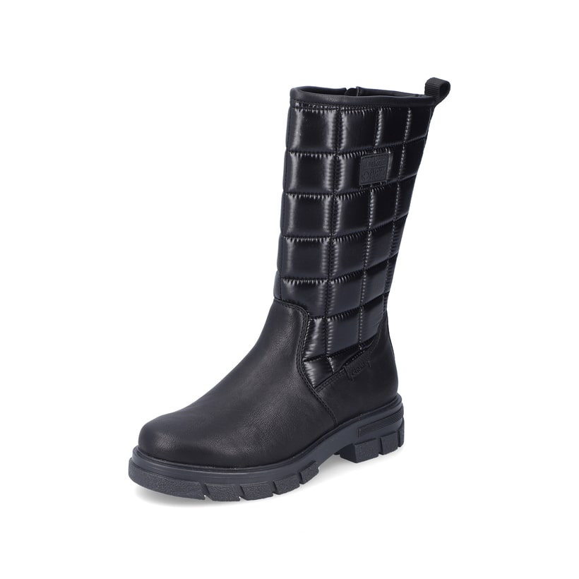 Rieker Artikelnummer Z9172-00 Rieker Damen Kurzstiefel Tiefschwarz
