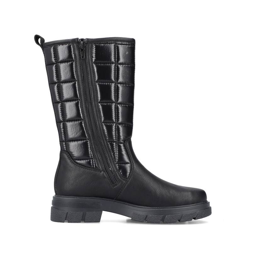 Rieker Artikelnummer Z9172-00 Rieker Damen Kurzstiefel Tiefschwarz