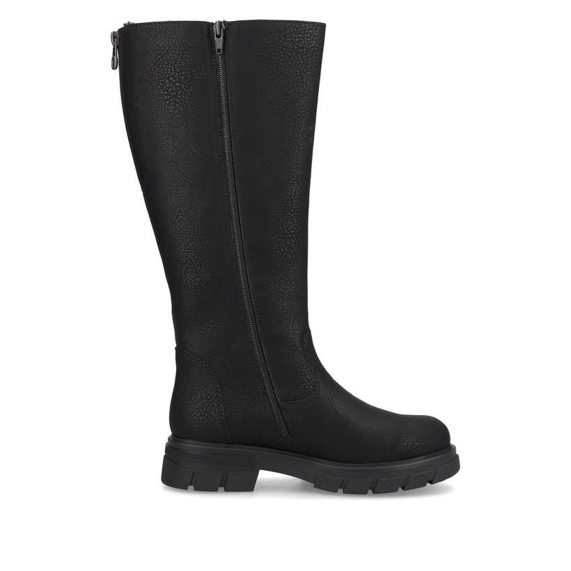 Rieker Artikelnummer Z9176-00 Rieker Damen Hochschaftstiefel Tiefschwarz