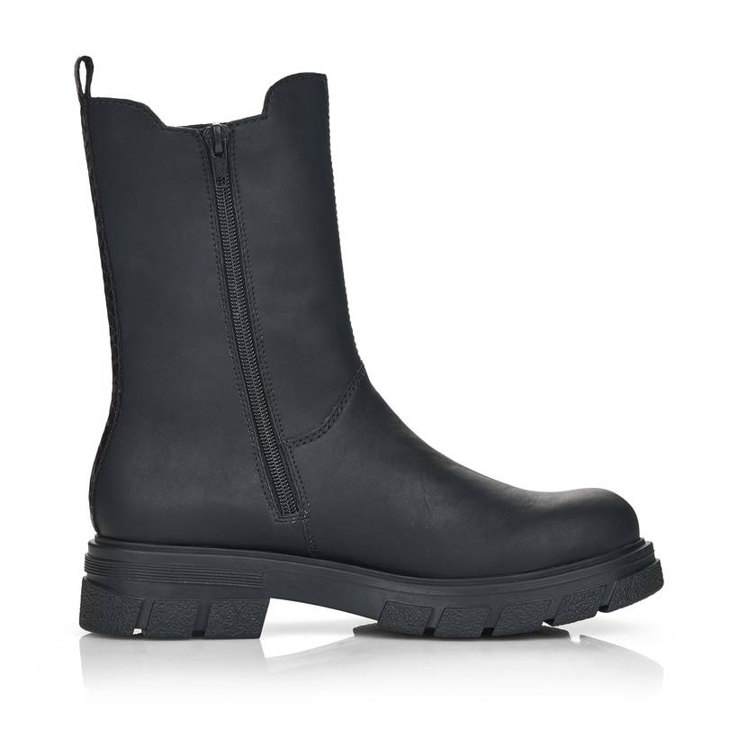 Rieker Artikelnummer Z9180-02 Rieker Damen Chelsea Boots Carbonschwarz