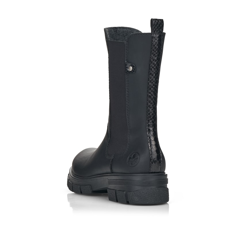 Rieker Artikelnummer Z9180-02 Rieker Damen Chelsea Boots Carbonschwarz
