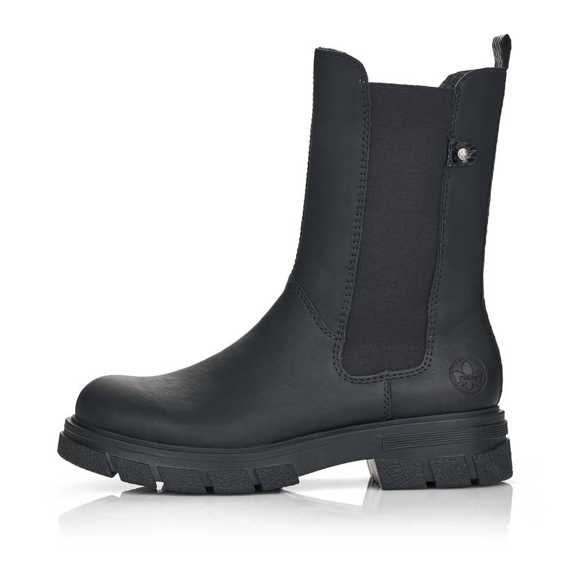 Rieker Artikelnummer Z9180-02 Rieker Damen Chelsea Boots carbonschwarz