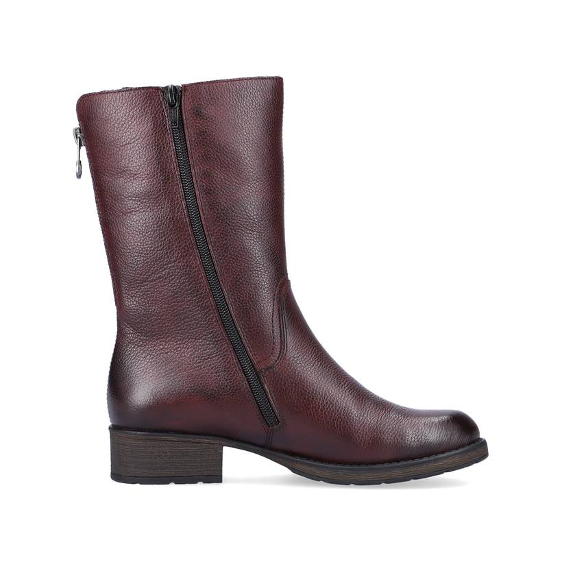 Rieker Artikelnummer Z9555-35 Rieker Damen Kurzstiefel Bordeauxrot