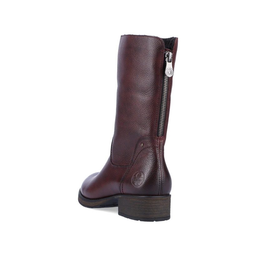 Rieker Artikelnummer Z9555-35 Rieker Damen Kurzstiefel Bordeauxrot