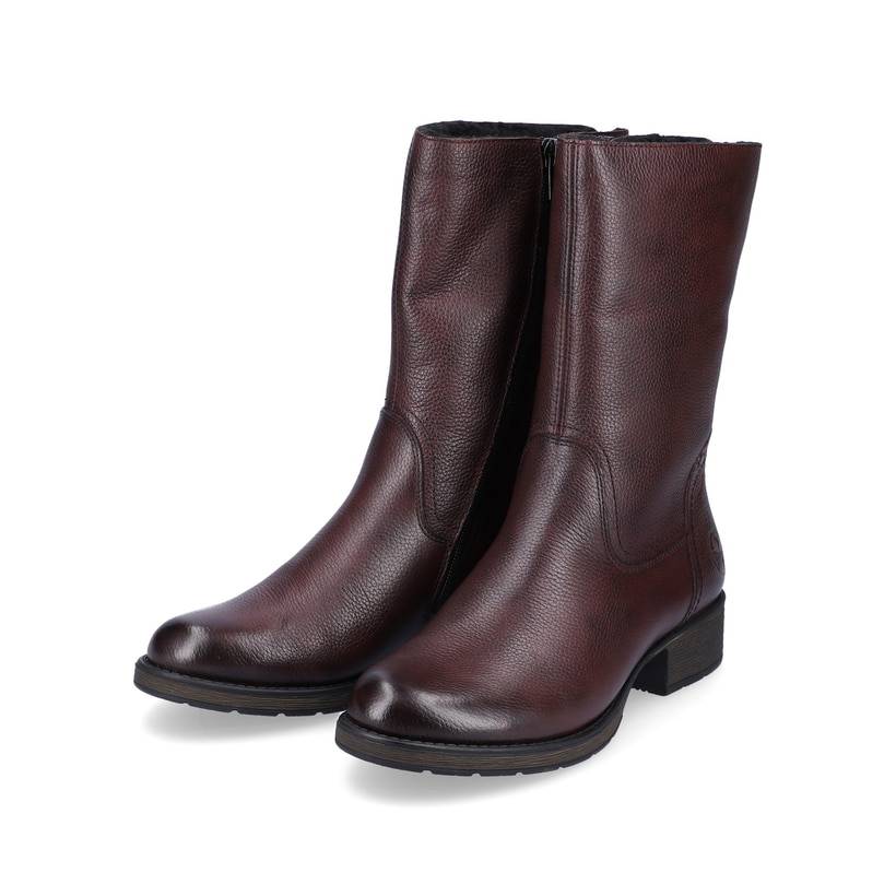 Rieker Artikelnummer Z9555-35 Rieker Damen Kurzstiefel bordeauxrot