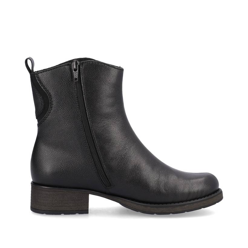 Rieker Artikelnummer Z9557-00 Rieker Damen Stiefeletten Nachtschwarz