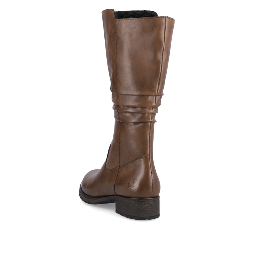 Rieker Artikelnummer Z9563-22 Rieker Damen Hochschaftstiefel Kaffeebraun