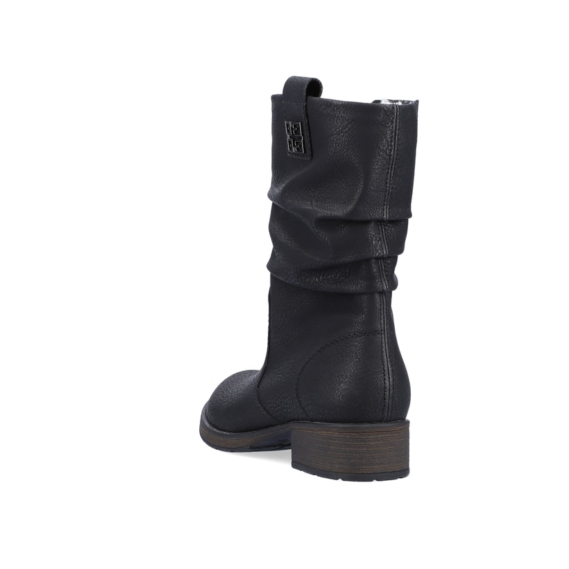 Rieker Artikelnummer Z9583-00 Rieker Damen Kurzstiefel Tiefschwarz