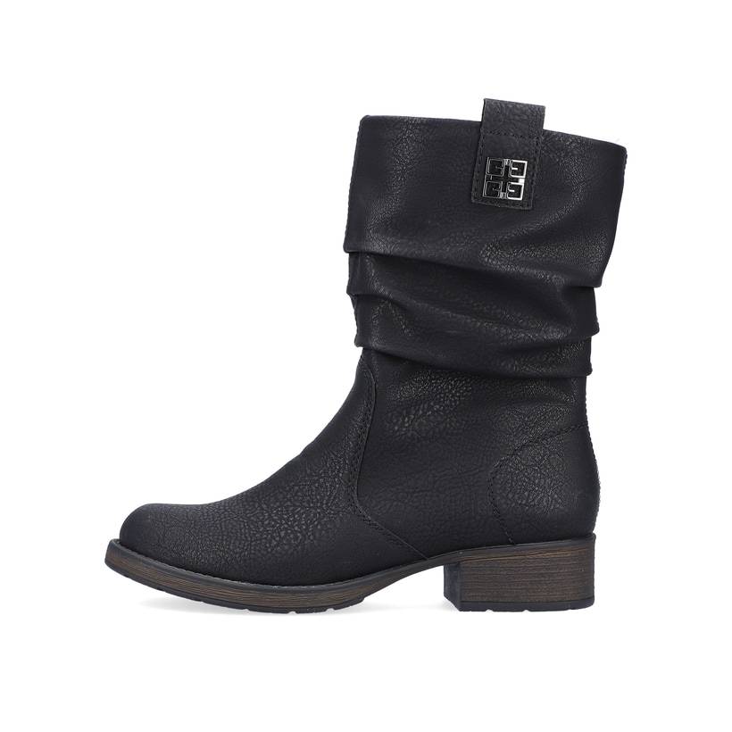 Rieker Artikelnummer Z9583-00 Rieker Damen Kurzstiefel tiefschwarz