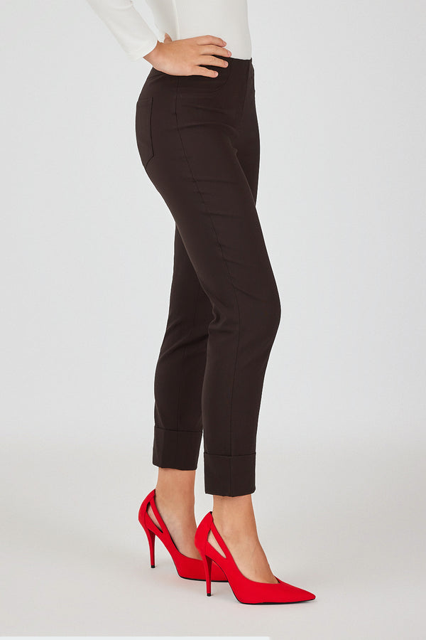 Robbe & Berking ROBELL BELLA 09 HOSEN DUNKELBRAUN