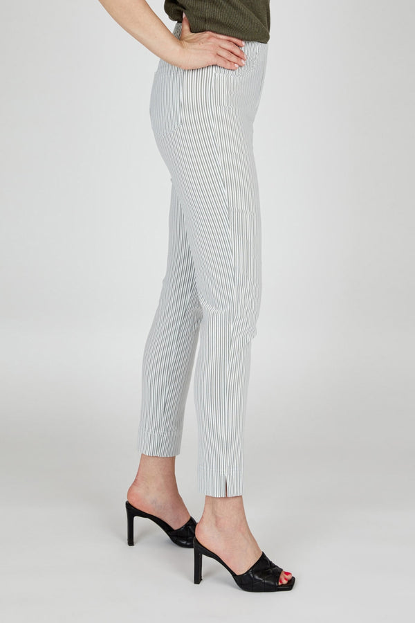 Robbe & Berking ROBELL BELLA 09 HOSEN DUNKLES OLIV