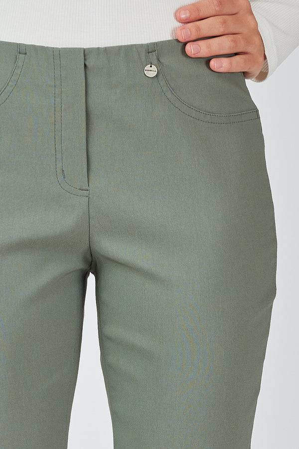 Robbe & Berking ROBELL BELLA 09 HOSEN EFEUGRÜN