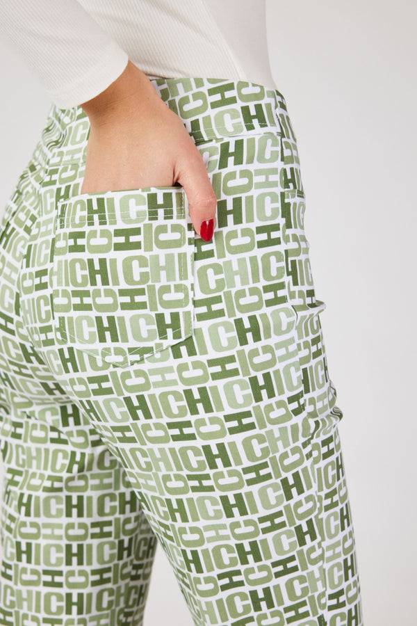 Robbe & Berking ROBELL BELLA 09 HOSEN LINDGRÜN