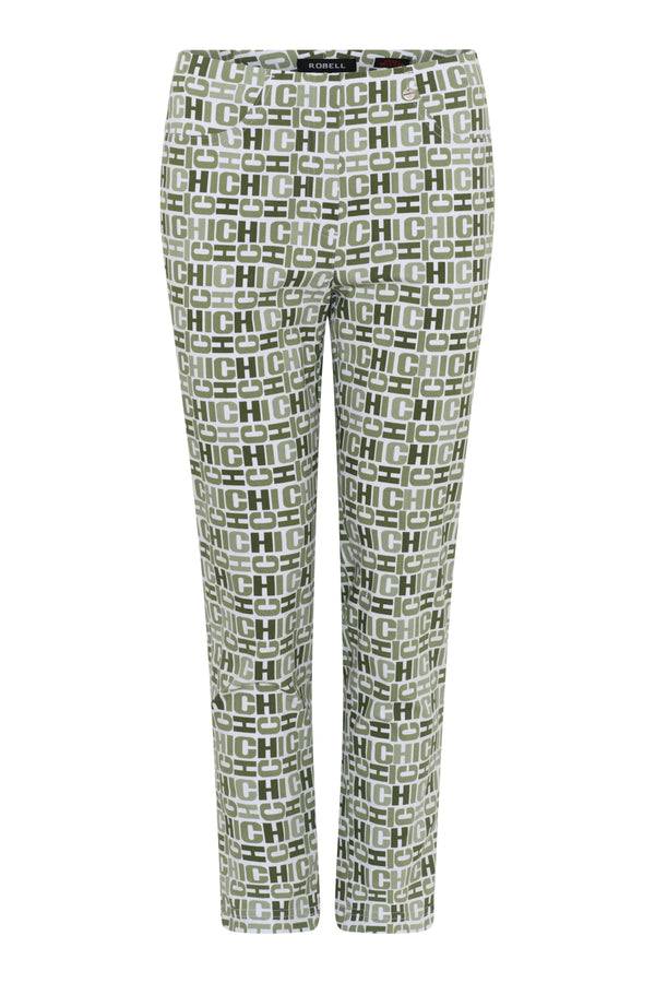 Robbe & Berking ROBELL BELLA 09 HOSEN LINDGRÜN