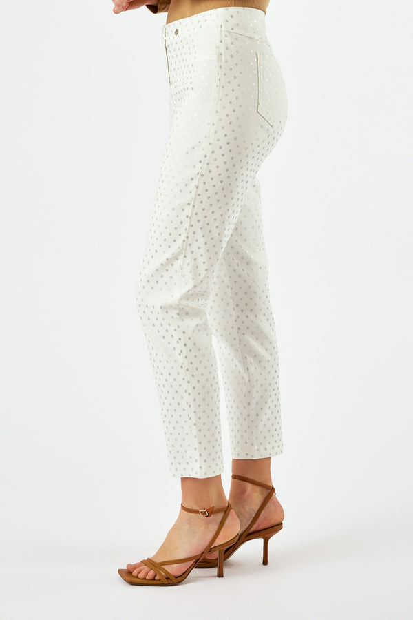 Robbe & Berking ROBELL BELLA 09 HOSEN SILBER