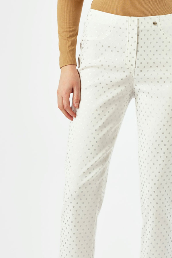 Robbe & Berking ROBELL BELLA 09 HOSEN SILBER