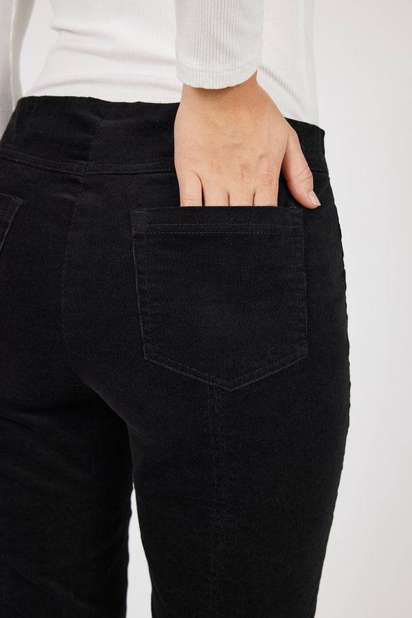 Robbe & Berking ROBELL BELLA CORD HOSEN SCHWARZ