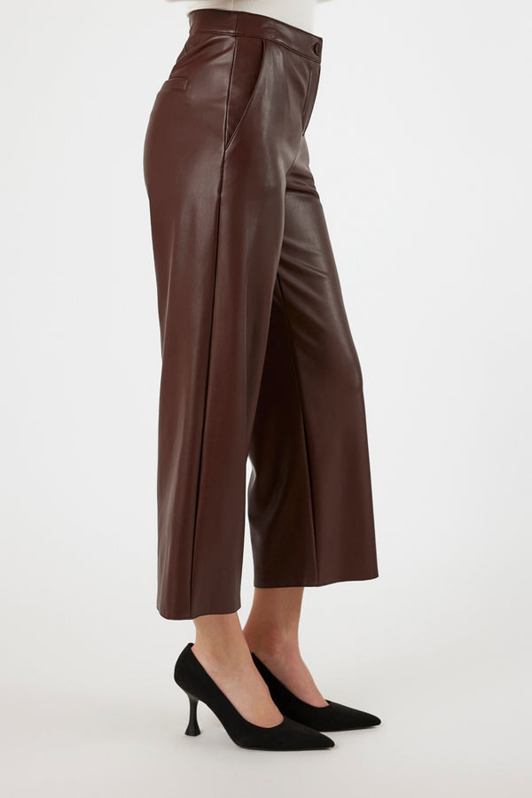 Robbe & Berking ROBELL CLOE 09 HOSEN LEDERBRAUN