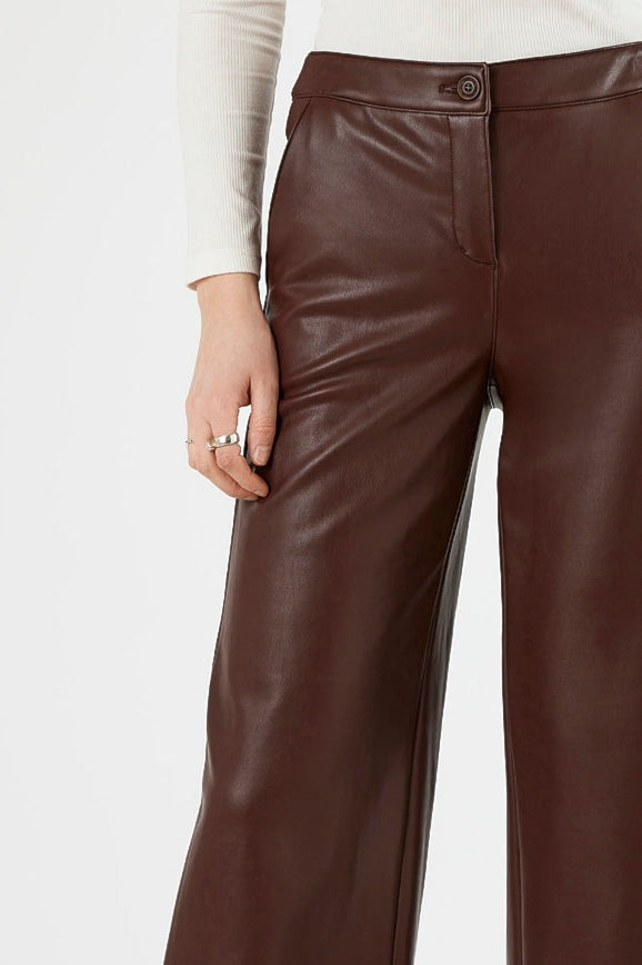 Robbe & Berking ROBELL CLOE 09 HOSEN LEDERBRAUN