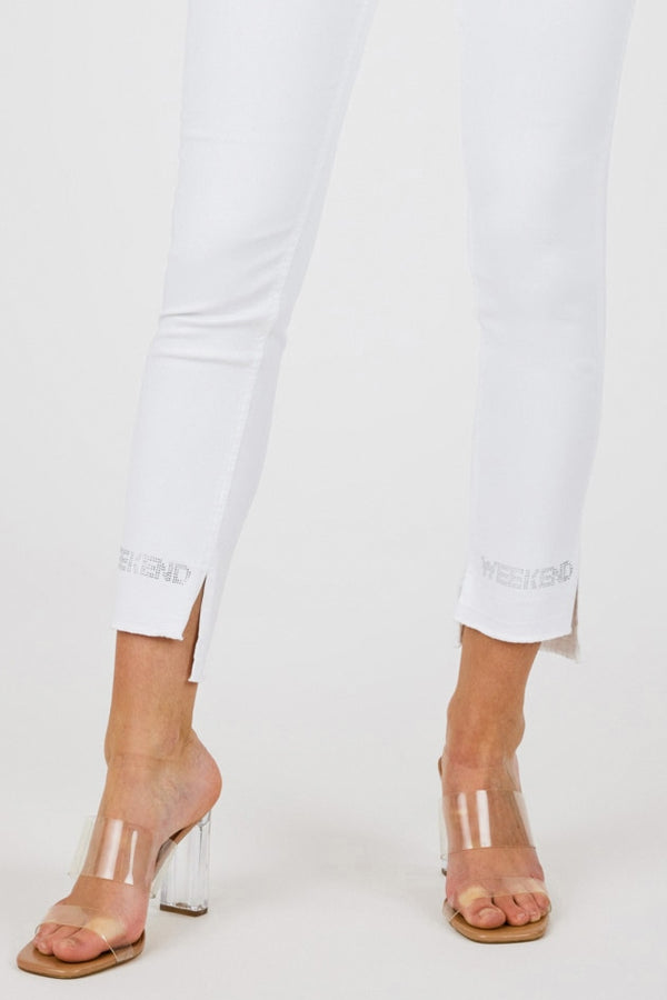 Robbe & Berking ROBELL ELENA 09 JEANS WEIß