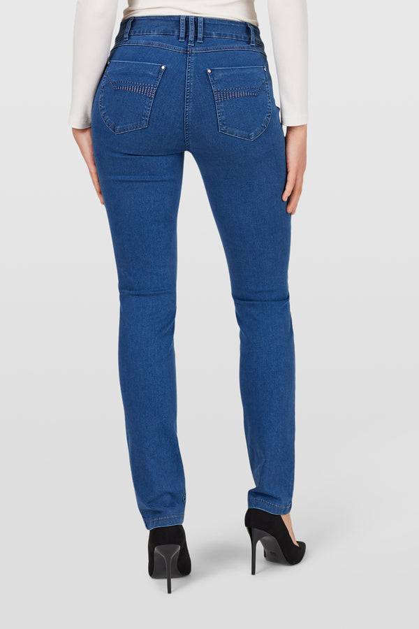 Robbe & Berking ROBELL ELENA JEANS TIEFES KOBALTBLAU