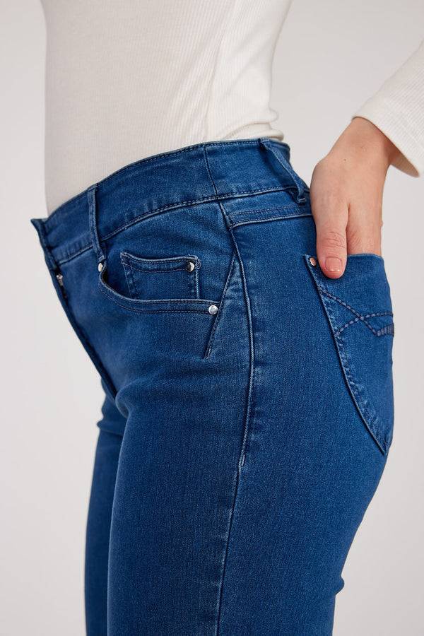 Robbe & Berking ROBELL ELENA JEANS TIEFES KOBALTBLAU