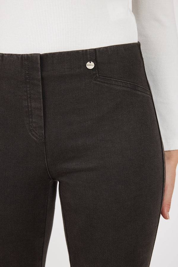 Robbe & Berking ROBELL ROSE 09 JEANS DUNKELBRAUN