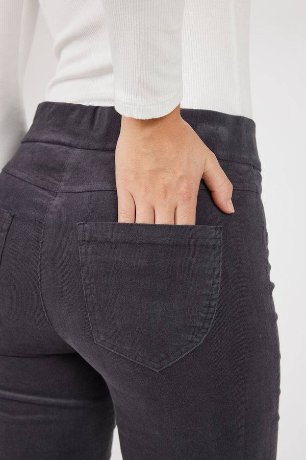 Robbe & Berking ROBELL ROSE CORD HOSEN GRAU