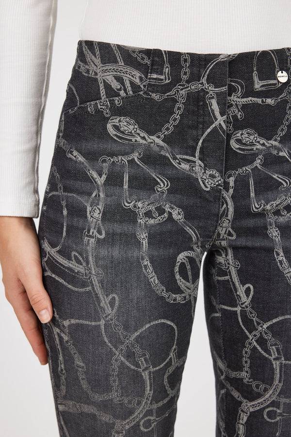 Robbe & Berking ROBELL ROSE JEANS SCHWARZ