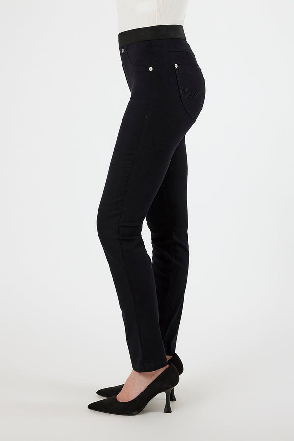 Robbe & Berking ROBELL ROSE JEANS SCHWARZ