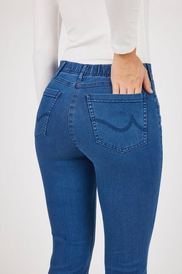 Robbe & Berking ROBELL ELENA COMFORT JEANS TIEFES KOBALTBLAU