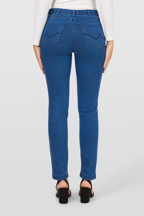 Robbe & Berking ROBELL ELENA COMFORT JEANS TIEFES KOBALTBLAU