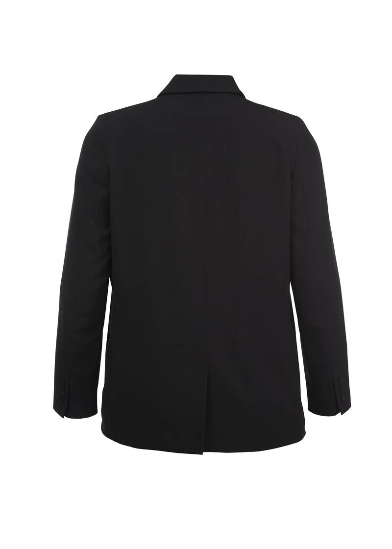 ROCK YOUR CURVES By Angelina Blazer In BlackArtikelnummer RYC-LCAK-0346-901