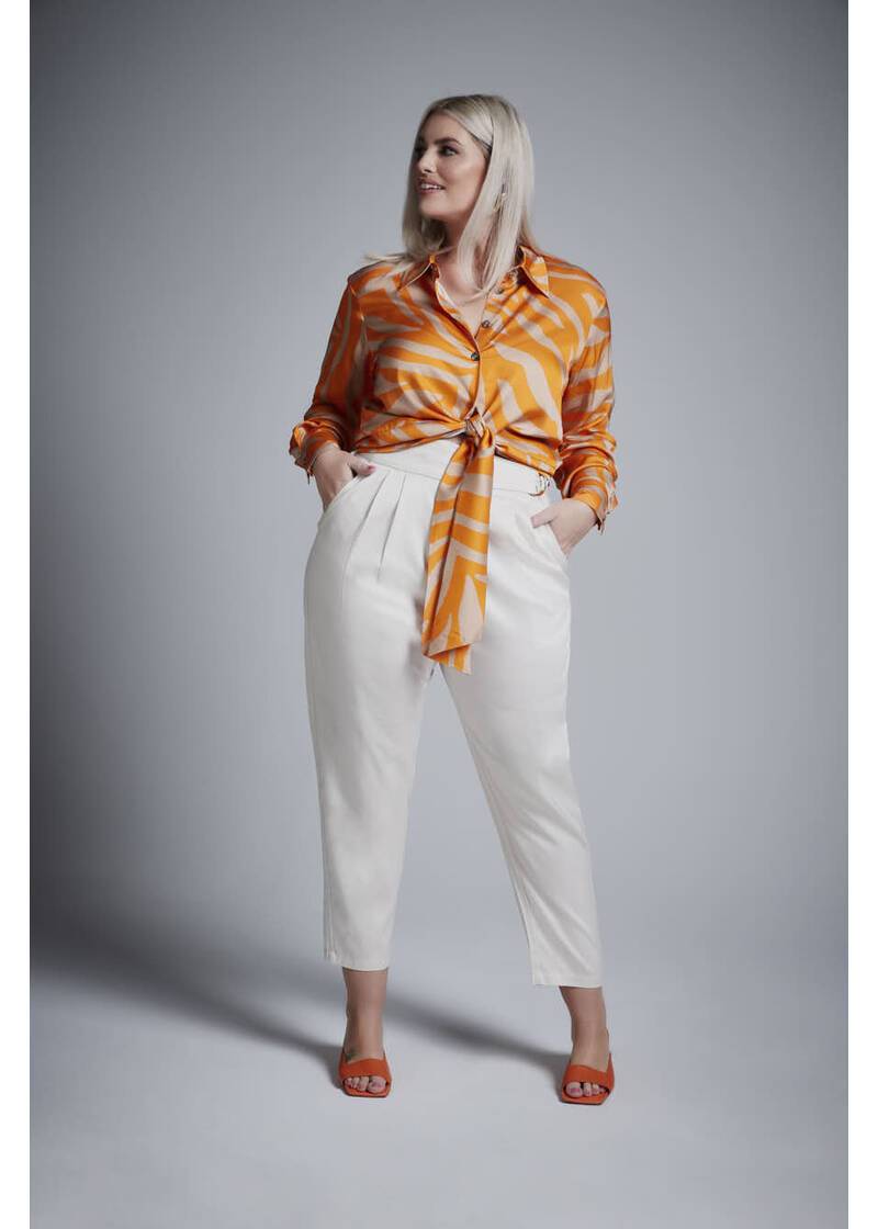 ROCK YOUR CURVES By Angelina Blusenshirt In OrangeArtikelnummer RYC-LCAK-0480-250