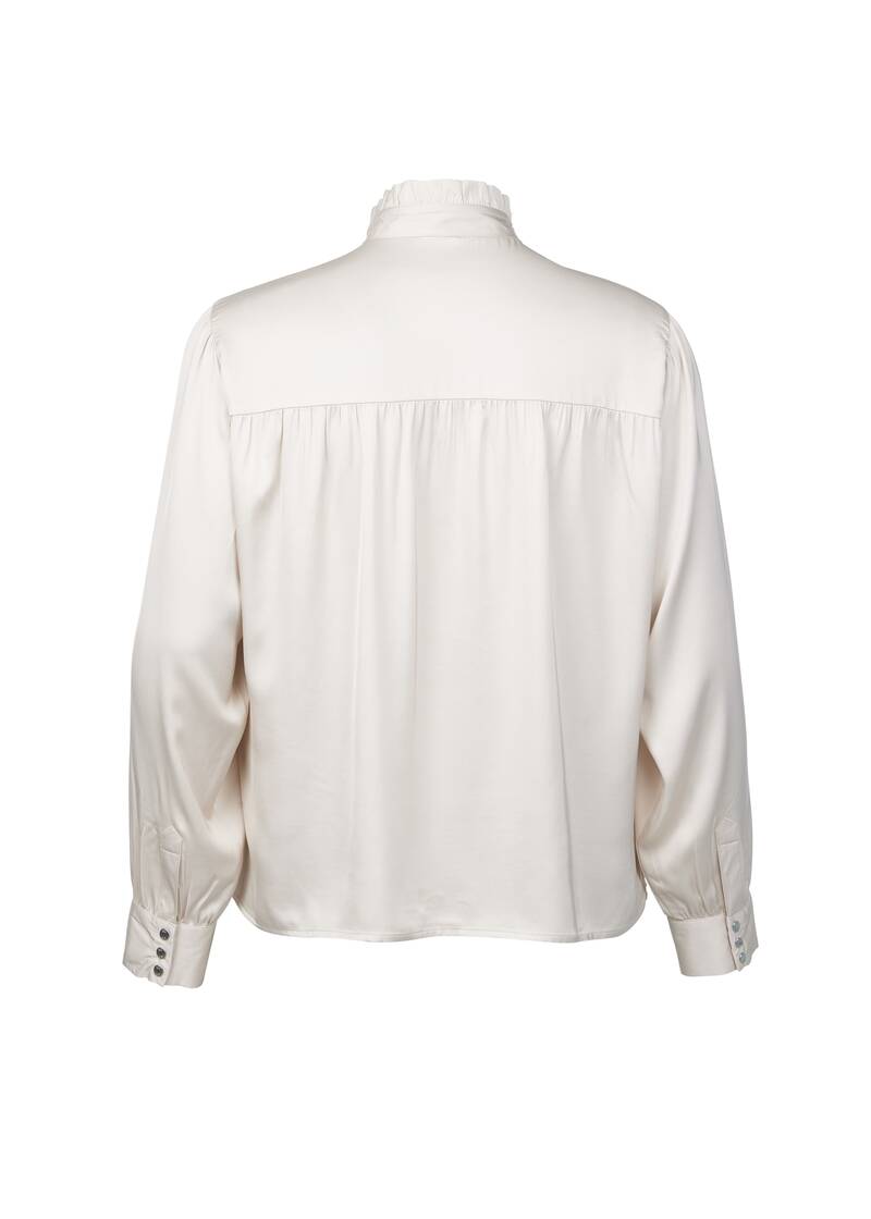 ROCK YOUR CURVES By Angelina Hemdbluse In EcruArtikelnummer RYC-LCAK-0413-101