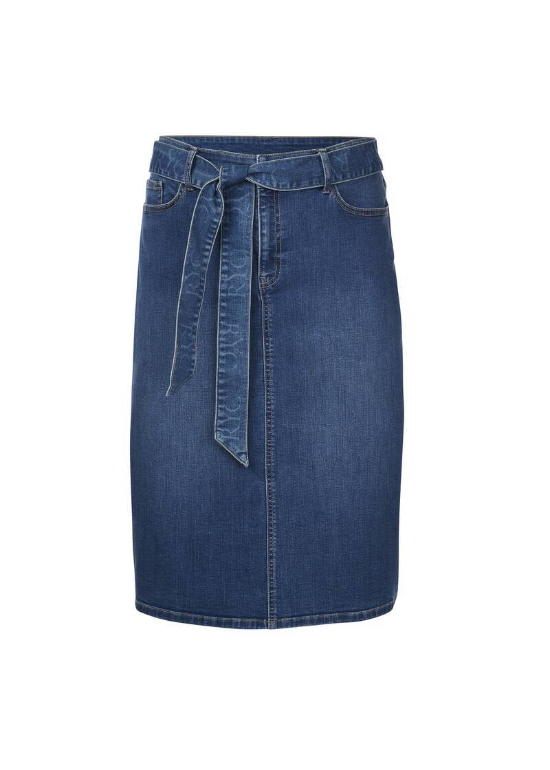 ROCK YOUR CURVES by Angelina Jeansrock in Jeans blauArtikelnummer RYC-LCAK-0269-501