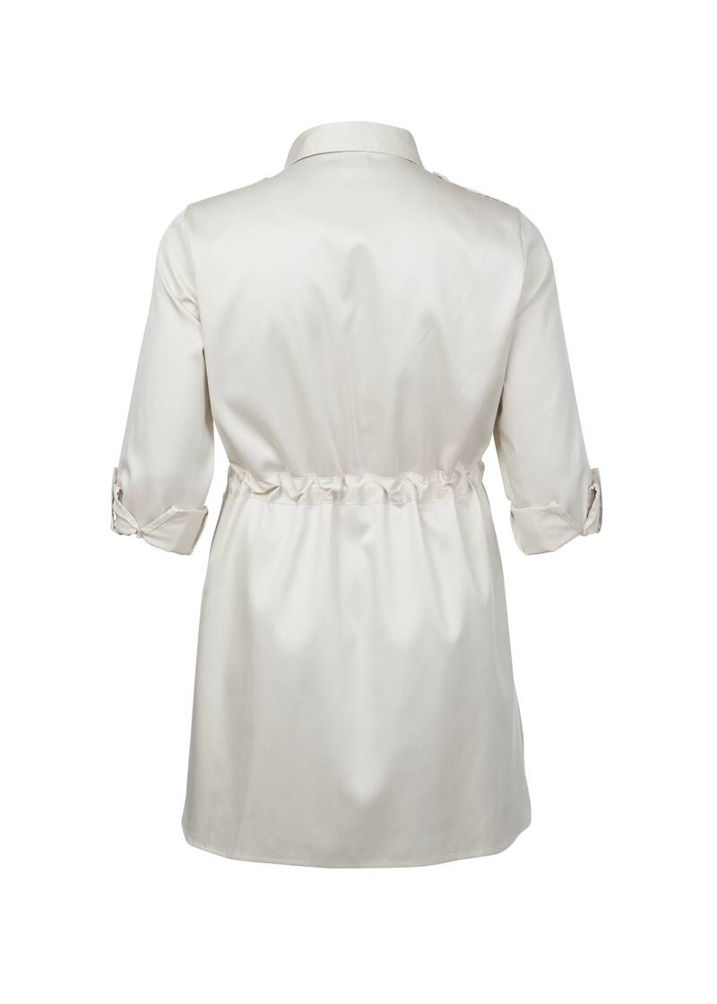 ROCK YOUR CURVES By Angelina Shirt-Tunika In EcruArtikelnummer RYC-LCAK-0455-101