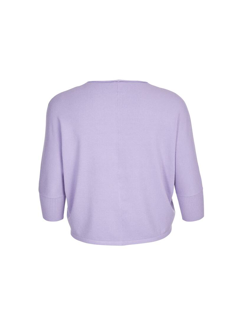 ROCK YOUR CURVES By Angelina Strickshirt In FliederArtikelnummer RYC-LCAK-0285-402