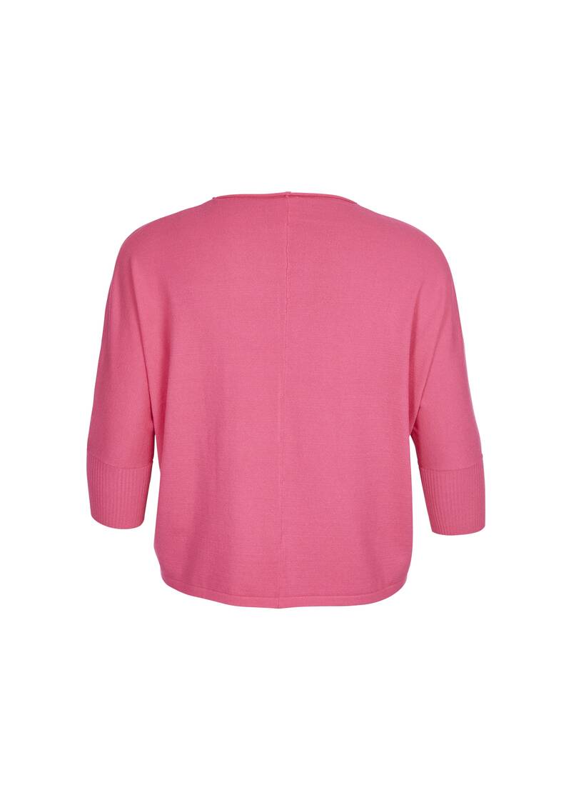 ROCK YOUR CURVES By Angelina Strickshirt In PinkArtikelnummer RYC-LCAK-0286-401