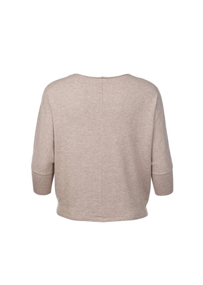 ROCK YOUR CURVES By Angelina Strickshirt In TaupeArtikelnummer RYC-LCAK-0646-102