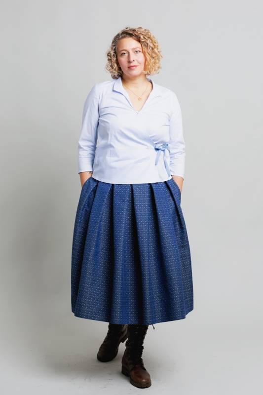 Rockmacherin Amdog Wadenlanger Trachtenrock Mit Edelem Jacquard Aus Baumwollmischung