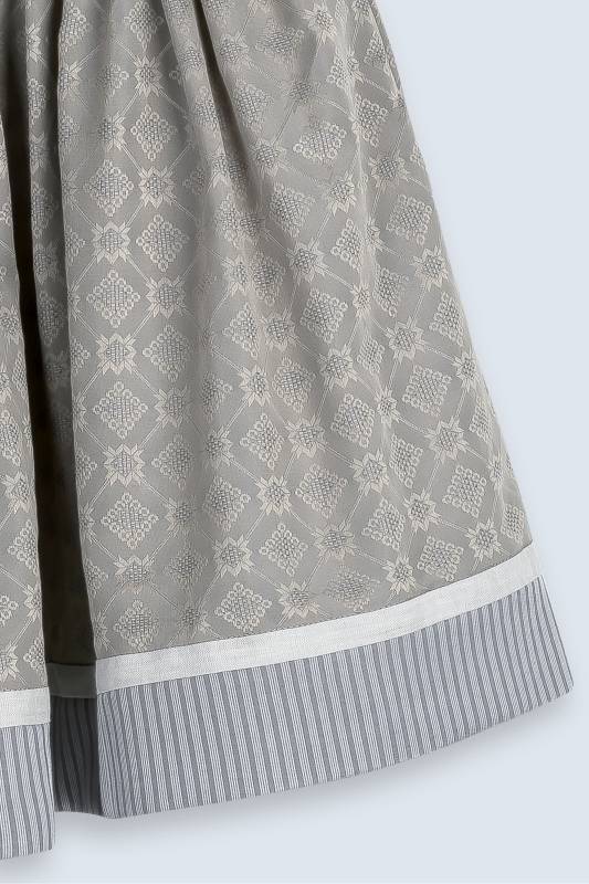 Rockmacherin Bierfuizl Damen-Trachtenrock Mit Passe Und Edel Leicht Schimmenden Jacquard