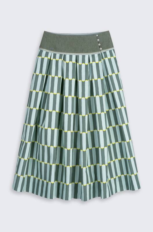 Rockmacherin Bleamal Trachtenrock in Maxilänge und grafischem Print Rockmacherin Bleamal Trachtenrock in Maxilänge und grafischem Print