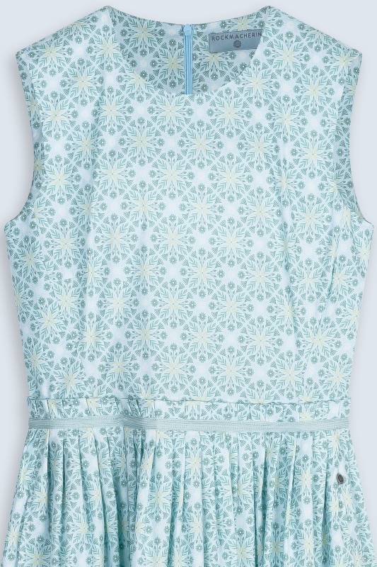 Rockmacherin Elfriede Kleid Im Landhausstil Mit Print Auf Elastischer Baumwolle